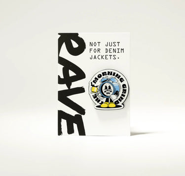 Morning Grind Pin Badge